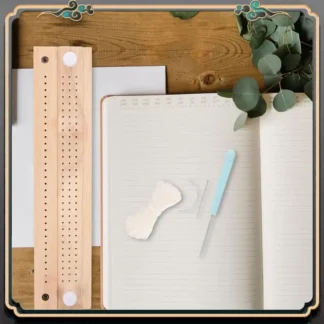 ASMA-herramientas de perforación de firma, Kits de encuadernación, suministros de encuadernación B Ook, juego de guías de punzón para Kits de Tarter S, manualidades DIY