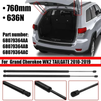 A23Q-8079364AA 68079364AB 68079364AC 2 uds puntales de soporte de Gas para maletero de ventana trasera para Jeep Grand Cherokee WK2 puerta trasera 2010-2019