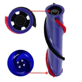 BAAN-4X Reemplazo de barra de rodillo de cepillo de rodillo para Dyson DC59 V6 V7 (V7 solo se aplica al viejo 4 bayoneta) Limpiador inalámbrico Parte A