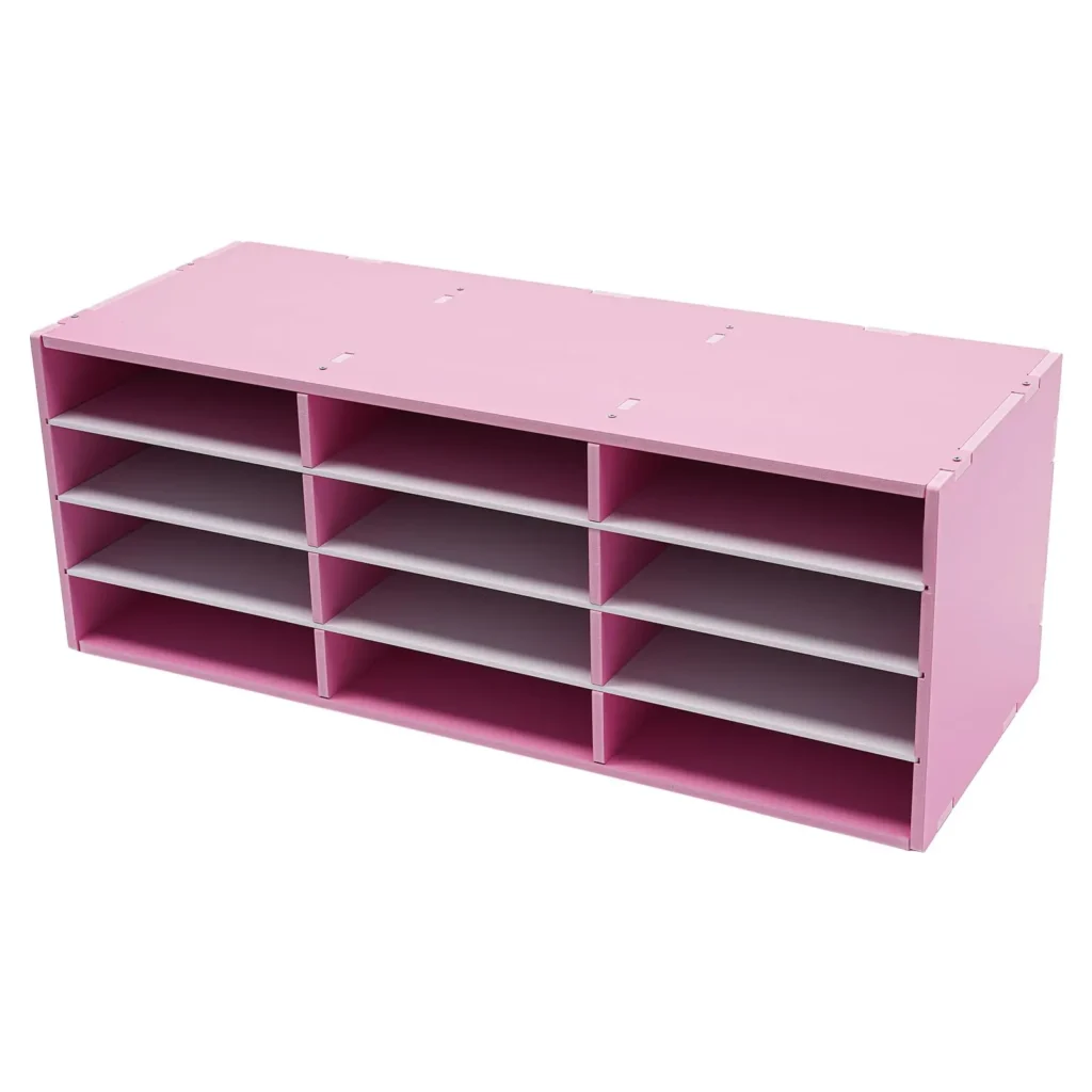 Organizador clasificador de correo, organizador de literatura de encimera, buzón para aula, clasificador de archivos de escritorio, organizador de papel para el hogar y la escuela