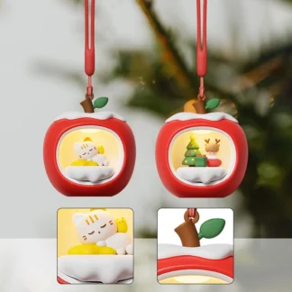 Luz nocturna de casa de frutas con correa colgante para acampar, sala de estar, apartamento