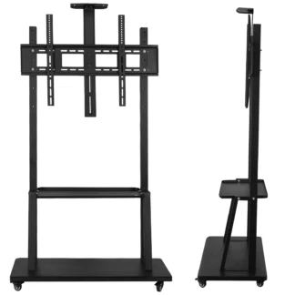 Soporte de tablero inteligente, altura ajustable, soporte Universal de pie para TV, carrito móvil para conferencias y reuniones en casa al aire libre