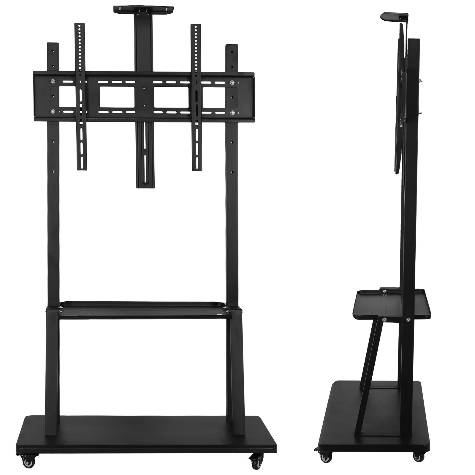 Soporte de tablero inteligente, altura ajustable, soporte Universal de pie para TV, carrito móvil para conferencias y reuniones en casa al aire libre