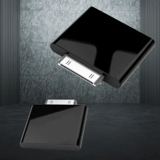 Transmisor compatible con Bluetooth de 30 pines, adaptador receptor inalámbrico negro/blanco de 40mA, profesional para Ipod