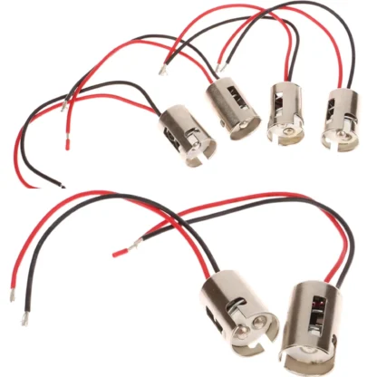2 piezas de enchufe hembra de luz LED 1156 BA15S P21W 1157 BAY15D P21/5W conector Base adaptador de lámpara LED accesorios de soporte