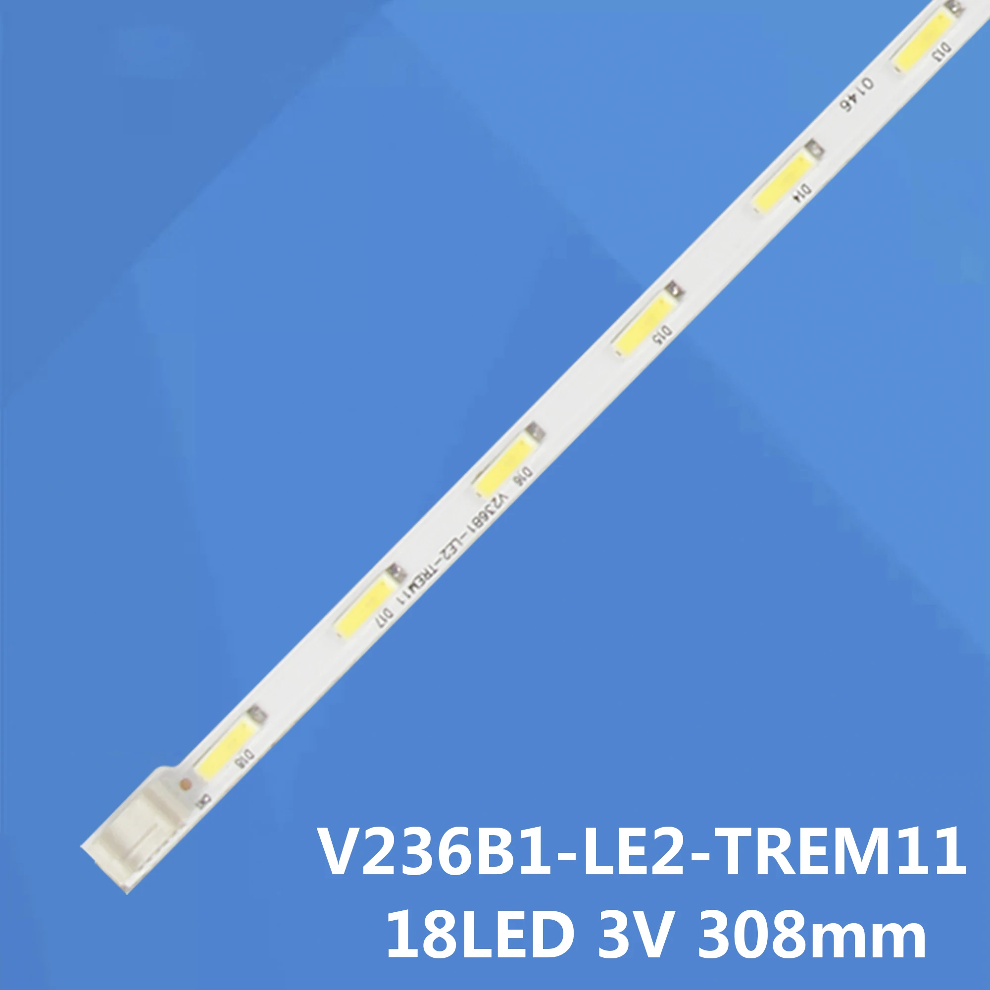Nueva tira de LED para iluminación trasera de 18LED y 307mm para 24E510E 24E600E V236B1-LE2-TREM11 24LF452B V236BJ1-XCE1 EUM24F1G1 TW-77801-A024A