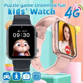 Reloj inteligente SIM 4G WIFI para niños, reloj con llamada telefónica IP68, Monitor para niños, relojes digitales deportivos SOS para niños, rastreador GPS para Xiaomi