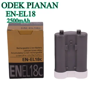 Batería de repuesto EN-EL18 de 2500 mAh para Nikon D4/D5/D6 DSLR de alta gama - Alimentación profesional de iones de litio compatible con EL18
