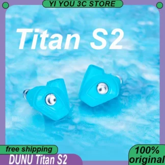 DUNU Titan S2 auriculares intrauditivos Hifi dinámico controlador auriculares Audio de alta resolución 0,78mm 3,5mm + 4,4mm Q-Lock enchufe intercambiable