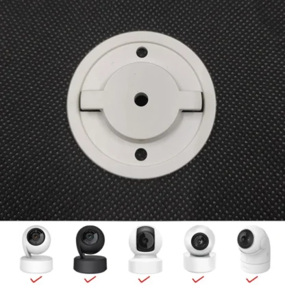 Soporte de Base para cámara de seguridad, cámara inteligente con tornillos adhesivos, soporte de instalación invertida para colgar en la pared