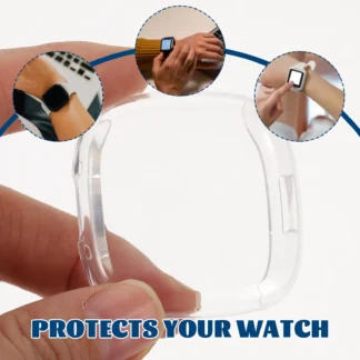 Protector transparente para reloj, cubierta de accesorios Sense 2, pantalla protectora reemplazable, 4 Uds.