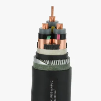 6,35/11(12)Kv 3mm2 3 núcleos Cu/Xlpe/Swa/Núcleo de cobre de PVC Xlpe Cable de alimentación eléctrica aislado Cables de voltaje medio