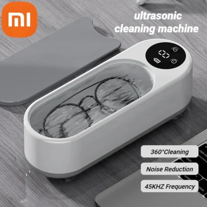 Xiaomi MIJIA-máquina de limpieza portátil para el hogar, limpiador ultrasónico de joyería, máquina limpiadora para anillos, gafas, cepillo de maquillaje