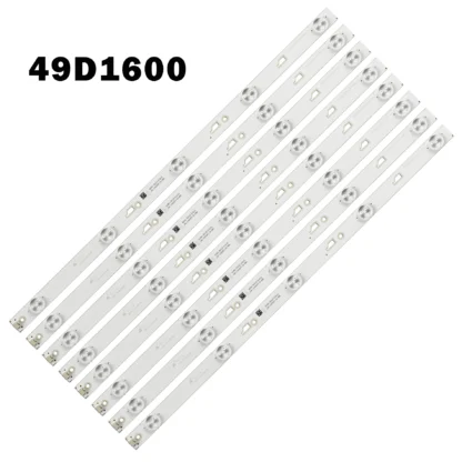 Tira de LED para 49D1600 0DM ODM 49_D1600 8X5 LX 20160826 CRH-AT 493030080569 QREV1.0 para Pioneer Ple-49s07fhd Ple-49s07 49FB3103