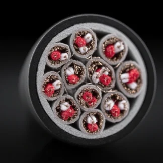 ■ Belden Be46315 Cable de serpiente para micrófono XLR TRS de 12 canales, cable de señal forrado de 2 núcleos, línea de audio multicanal DB25 para mezclador