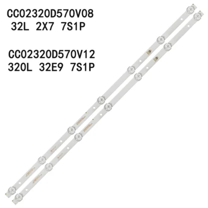 1/10/35set de tiras LED de retroiluminación SW-LED32R301BT2 32LED06T2P CC02320D570V12 320L 32E9 7S1P 2X7 1210 H32D8000Q H32E8000Q H32D7000Q