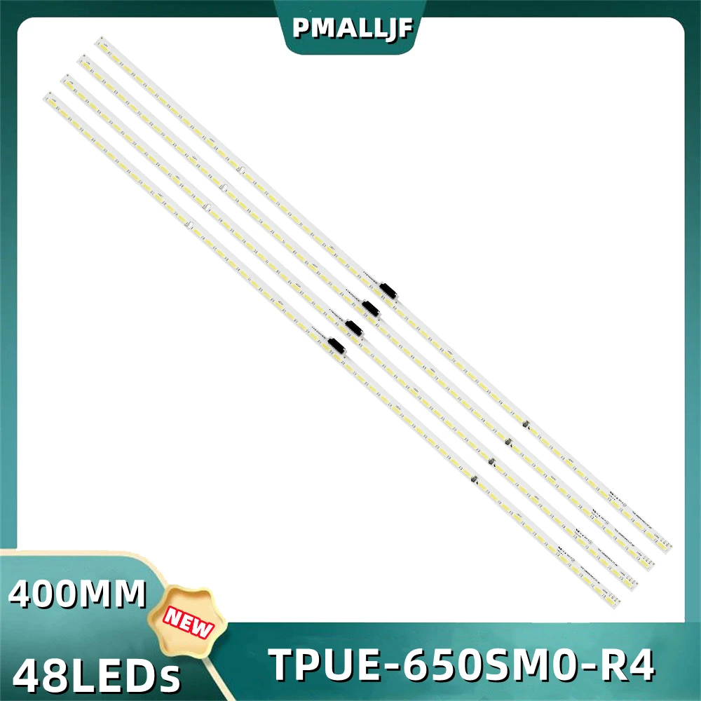 4 unids/set tira de LED 65 "TV 65PUS7600/12 65PUS7600/60 65PUS9109/12 65PUS7600 65PUS8601 TPUE-650SM0-R4 TPT650LS-FJ01 TPUE-650SMO-R4