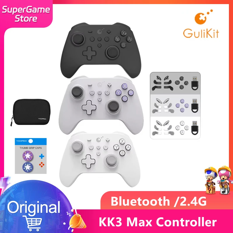 GuliKit KingKong 3 Max KK3 Max controlador NS39 mando inalámbrico Bluetooth para Nintendo Switch Windows Android macOS iOS