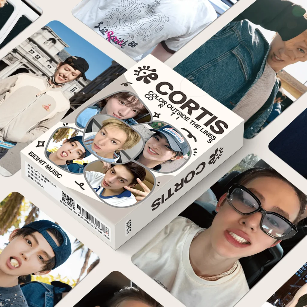 50 unids/set tarjeta láser ídolo Kpop CORTIS Lomo tarjetas JAMES JUHOON MARTIN SEONGHYEON KEONHO tarjetas fotográficas impresas regalo para seguidores