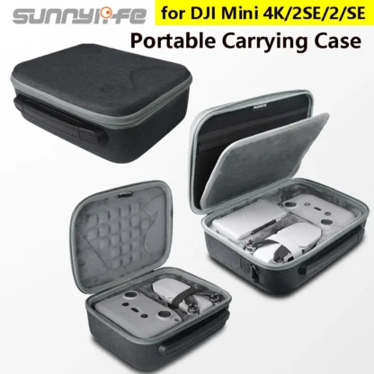 Sunnylife-Bolsa de almacenamiento portátil para DJI Mavic Mini 4K/2 SE/2/SE, bolso de hombro, controlador, Estuche de transporte, accesorios para Dron