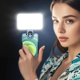 Mini luz de relleno portátil para Selfie, recargable, 3 modos de brillo ajustable, Clip para teléfono móvil, maquillaje, luz de relleno para ordenador