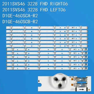 Tira de LED UE46EH6030 UN46EH5300 UN46EH6000 UN46FH6030 UN46EH5300F D1GE-460SCA-R3 BN96-24110A BN96-24111A BN96-23596A BN96-23597A