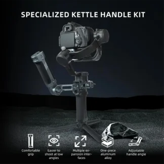 A45U-empuñadura ergonómica de mano Universal, eslinga de Metal, mango de cardán para estabilizador de cardán RS4 PRO RS3 RSC2 RS3