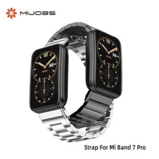 Correa para Mi Band 7 Pro versión Global correa de reloj de Metal para Mi Band 7 Pro pulsera para Xiaomi Smart Band 7 Pro pulseras