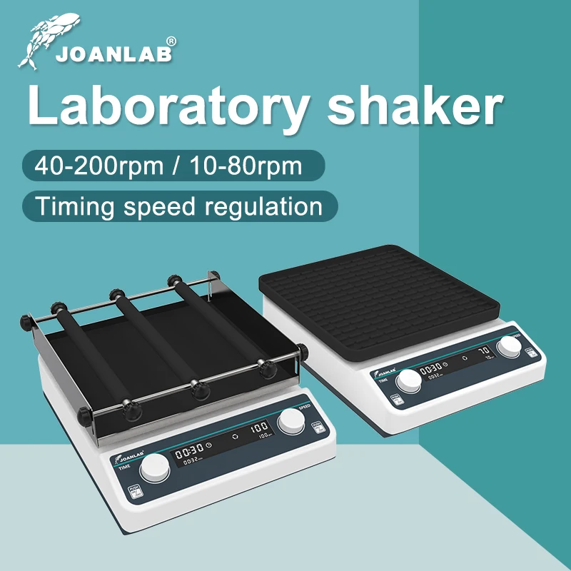 JOANLAB-agitador Orbital de laboratorio, oscilador de velocidad Horizontal multiusos, velocidad ajustable