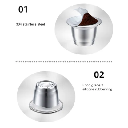 M14K-600Pcs tapas adhesivas de papel de aluminio sellos pegatinas para rellenar cápsulas de café Nespresso vacías desechables cubierta reutilizable 37Mm