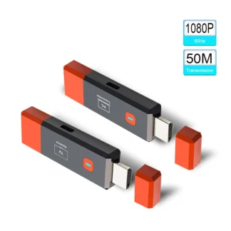 Extensor inalámbrico HDMI de 50M, transmisor receptor de vídeo HDMI, pantalla HDMI inalámbrica de 1080P, adaptador de TV Stick para cámara PS4, PC a TV