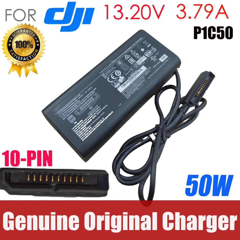 Original para DJI Mavic Air 1 Drone 50W cargador de batería BC-TRA P1C50 adaptador de corriente alterna