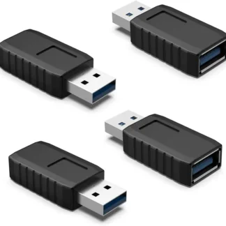 10 Uds Ultra rápido 5Gbps USB 3,0 adaptador macho a hembra conector de expansión de puerto USB Compatible con discos duros de ordenador portátil impresoras C