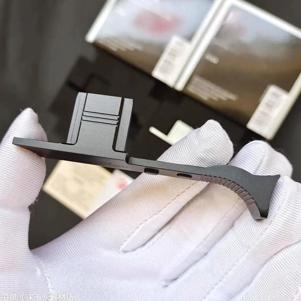 Para cámara Leica Q3, agarre para dedo, cámara de Metal, pulgar hacia arriba, mango de zapata para Leica Q, zapata de Metal, agarre para pulgar de cámara