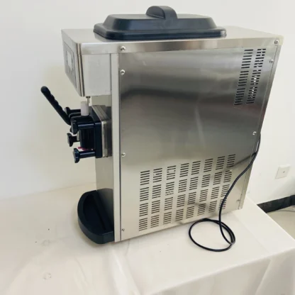 2025 Nueva máquina expendedora comercial de equipo de congelación casera de yogur de encimera de un solo sabor