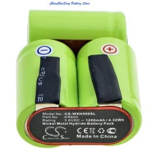 Batería de afeitadora de 1200mAh para Tondeo ECO XP, ECO XP Profi, KR600 para Wella Xpert HS50