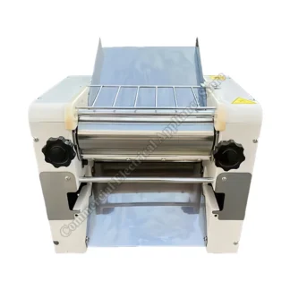 Máquina de prensado de masa eléctrica, máquina laminadora de masa automática comercial de escritorio, amasadora de masa multifunción