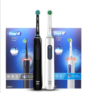 Oral B Pro4 Ultra inteligente Sensor cepillo de dientes eléctrico 3D sónico giratorio limpieza de dientes cuidado de las encías 4 modos cepillo de dientes recargable