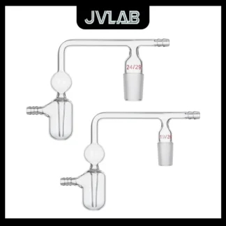 Kit de seguridad de protección a prueba de explosiones para mezcla de Gas, tubo sellado líquido tipo F, 14/24/29, detección de metales de óxido antirreflujo JVLAB 