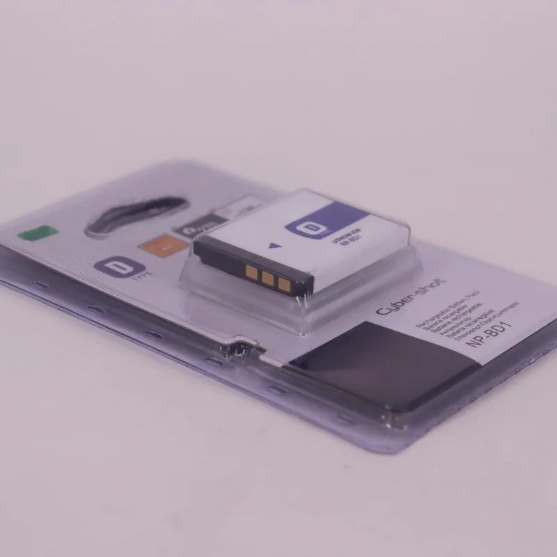 Batería de repuesto NP-BD1 NP-FD1, 680mAh, totalmente decodificada para cámara Digital Sony Cyber-shot DSC-TX1 T900 T700 T77 T99 T500