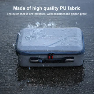 Para DJI RS4 Mini Estuche de transporte bolso de PU funda protectora a prueba de golpes antiarañazos a prueba de salpicaduras para DJI RS 4 Mini funda de accesorios
