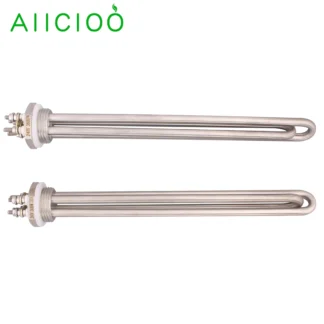 Calentador de agua eléctrico Tubular de acero inoxidable 240, elemento calefactor de inmersión, 1 ", BSP, DN25, 2400 V, 3600w/304 w