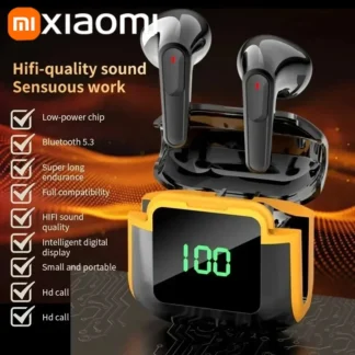 Auriculares Xiaom TWS inalámbricos Bluetooth 5,3, auriculares estéreo HD con Control táctil, auriculares HIFI con reducción de ruido y micrófono, nuevo