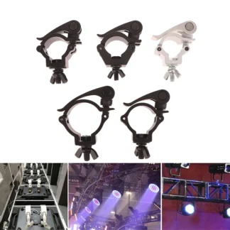 Abrazadera de hebilla de anillo único de liberación rápida, abrazadera de liberación rápida, tubo de aluminio, abrazadera de liberación rápida, accesorios de escenario de alta calidad