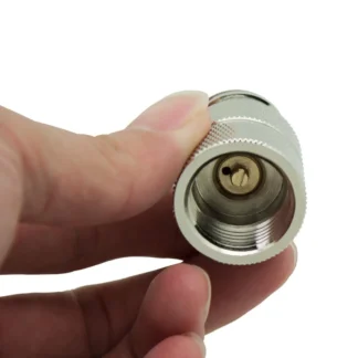 Adaptador de cilindro de CO2 a tamaño de rosca hembra Cga320, instalación conveniente