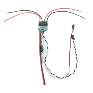 Mezclador de tanque Y43A incluido 2-6S 30A señal ESC PWM bidireccional de doble canal cepillado para vehículos con orugas y barcos con UBEC