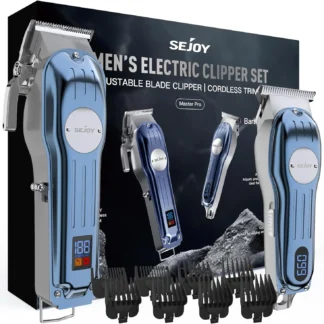 SEJOY-cortadora de pelo profesional para hombres, cortapelos y recortadoras inalámbricas, juego de aseo, máquina de corte de pelo para la familia