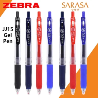 Bolígrafo de Gel Zebra JJ15 SARARA, 4 colores, tinta pigmentada sin manchas, bolígrafos de escritura resistentes al agua y a la luz, suministros de alto valor, канalwaлярия