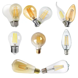 8 Uds filamento LED ampolla Vintage bombilla incandescente Edison LampE27 E14 B22 bombilla Retro Edison AC220V A60 G45 ST64 2700K