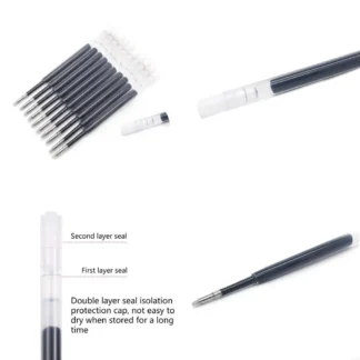 Recambios bolígrafo Gel Y5LB, recambios bolígrafo Gel 424 recargas repuesto para aprendizaje, 10